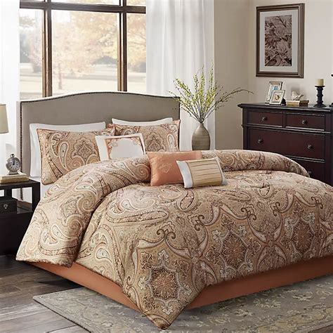Queen New York Deco Comforter Set. . Bed bath and beyond comforters